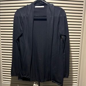 Zara Black Open Front Cardigan
